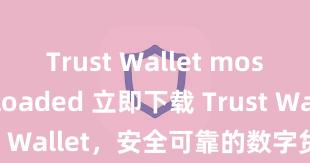 Trust Wallet most downloaded 立即下载 Trust Wallet，安全可靠的数字货币钱包!